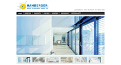 Desktop Screenshot of markisen-hamberger.de